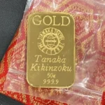 田中貴金属　インゴット100g